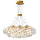 Modern Glossy Glass Ball LED Chandelier for Living Rooms by Ljojo