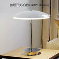 Ljojo Metal Table Lamp: Modern Mushroom Desk Light for Bedroom deco