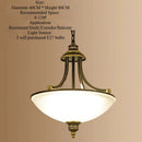 Rural Style American Retro Pendant Light Chandelier LED Fixture for Bedroom Living Room - Ljojo