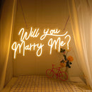 Ljojo™ Neon Light Proposal, Illuminated Logo, Wedding & Engagement Decoration