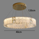 LED Crystal Chandelier for Light Luxury French Style Home Decor by Ljojo