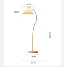 Ljojo LED Floor Lamp Modern Living Room Bedroom Decorative Standing Light