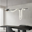Nordic Hose LED Chandelier for Kitchen Dining Living Room - Minimalist Home Decor by Ljojo