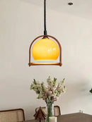 French Vintage Small Chandelier Medieval Porch Creative Senior Atmosphere Pendant Lamp by Ljojo