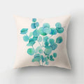 Deer Animal & Natural Leaves Cushion Cover by Ljojo - Home Decoration
