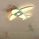 Airplane LED Ceiling Light Fixture for Kids Room by Ljojo - Creative Cartoon Nursery Lamp