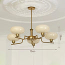 LED Chandelier - French Retro Branch Pendant Light for Bedroom, Nordic Style Luxe Fixture by Ljojo