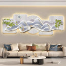 Ljojo LED Living Room Light Painting High-End Sofa Wall Art 2025 Luxury Model
