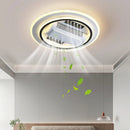 Invisible Bladeless LED Ceiling Fan Light Remote Control Home Decor Living Room Bedroom by Ljojo