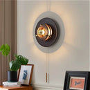 Modern Industrial LED Circle Wall Lamp for Home Decor by Ljojo