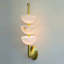 Ljojo Marble Copper Wall Lamp: Modern Minimalist High-End Luxury for Living Room and Hotel Rooms