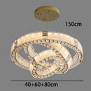 LED Crystal Chandelier for Light Luxury French Style Home Decor by Ljojo