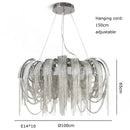 Ljojo Luxury Tassels Pendant Lights Modern Chandelier for Bedroom Home Decor