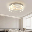 Modern Minimalist LED Ceiling Chandelier Cream Eye Protection Pendant Light by Ljojo for Bedroom Dinning Lighting
