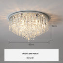 Modern European Luxury K9 Crystals E14 Ceiling Lamp Lustre Dining Living Villa Steel Led Light by Ljojo