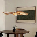Wabi-sabi Rattan LED Pendant Light | Stylish Chandelier for Home Decor by Ljojo