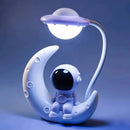 LED Astronaut Nightlight Table Lamp for Bedroom Study by Ljojo