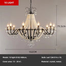 European Living Room Gold Crystal Chandelier Luxury Pearl Pendant Lights by Ljojo