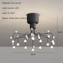 LED Flower Candles Ceiling Chandelier | Modern Luxury Home Decor by Ljojo