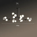Nordic Restaurant Pendant Light Exquisite LED Chandelier by Ljojo for Living and Dining Spaces