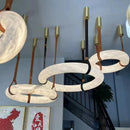 Ljojo Minimalist Marble Pendant Light for Living & Dining Room