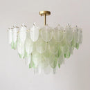 Modern Luxury Glass Living Room Pendant Lights | French Retro Chandelier by Ljojo