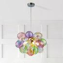 Nordic Glass Ball Chandelier for Dining Room and Bedroom Decor by Ljojo