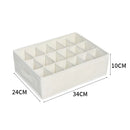 Ljojo™ Socks Underwear Organizer: Washable Drawer Storage Box for Lingerie, Bras, Socks, Leggings