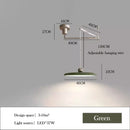 Ljojo Modern Rocker Dining Table Chandeliers LED Foldable Retractable Long Arm Lamp