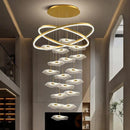 LED Pendant Light Chandelier Modern Home Decor Staircase Lamps by Ljojo