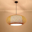 Bamboo Chandelier Pendant Light - Traditional Southeast Asian Style for Tea Room Decor by Ljojo