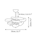 Lotus Leaf LED Ceiling Chandelier - Modern Dinning Lighting Fixtures by Ljojo
