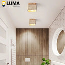 Ljojo Yellow Travertine Ceiling Light | Wabi-sabi Style Fixture for Bedroom and Living Room
