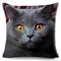 Cute Cat Print Fold Ear Pet Pillowcase for Cozy Home Decor by Ljojo