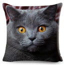 Cute Cat Print Fold Ear Pet Pillowcase for Cozy Home Decor by Ljojo