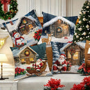 Christmas Snow View Pillowcase - Ljojo Branded Cozy Home Decor