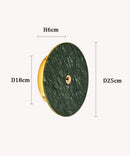 Ljojo Marble Sconce Light: Elegant LED Wall Lamp for Bedroom, Living Room & Entryway
