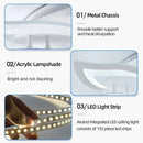 Ljojo Lotus LED Ceiling Lamp - Dimmable Warm/Cold Light, Remote Control, Decorative Art Lighting