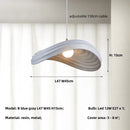 Ljojo Minimalist Chandelier Wabi Sabi E27 LED Pendant Light for Dining Room & Living Room