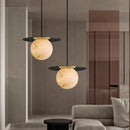 Ljojo Marble Chandelier for Living Room, Bedroom, Restaurant - Elegant Pendant Lights