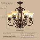 American Retro Led Pendant Light for Home Decoration | Ideal for Living Room, Bedroom, Dining Room | Ljojo