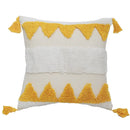 Chenille Tufted Boho Pillow Case with Tassels - Ljojo Brand