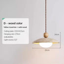 Ljojo Retro Nordic Yellow Travertine Pendant Lamp for Bedroom Bar Dining Room