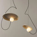 Ljojo Magnetic Attraction Pendant Light Adjustable Wire for Dining Room & Bedroom