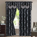 Ljojo Luxury Jacquard Curtains for Living Room - Complete Home Decor Solution