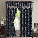Ljojo Luxury Jacquard Curtains for Living Room - Complete Home Decor Solution