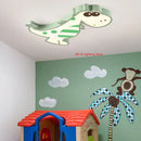 Dinosaur Children's Ceiling Lamp Intelligent Control LED Modern Bedroom Lighting by Ljojo