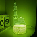 Ljojo 3D Castle Night Light | USB Powered Creative Home Decor for Living Rooms and Bedrooms