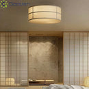 Japanese Wabi Sabi Hand-Knitted LED Chandelier by Ljojo