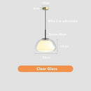 Nordic Designer Glass Chandelier Living Room Luxury Pendant Light by Ljojo